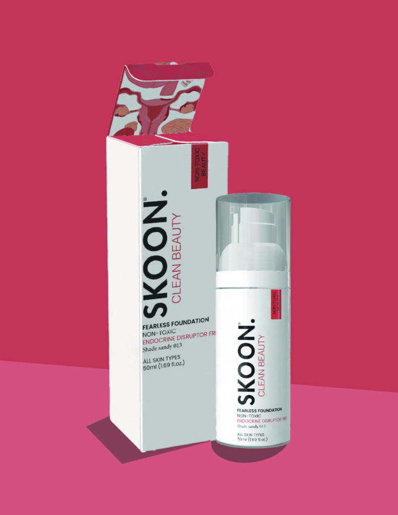 Skoon Clean Beauty, fearless foundation because inside matters